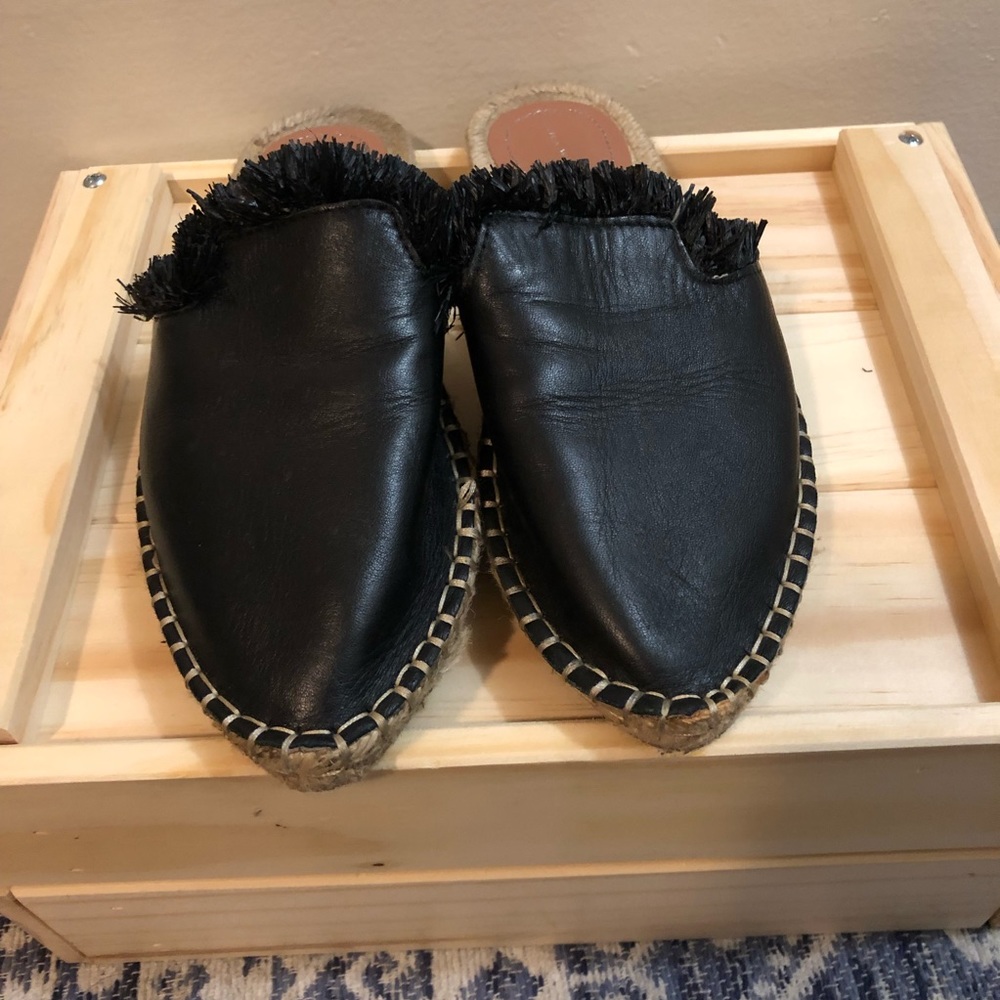 Black Zara Mules